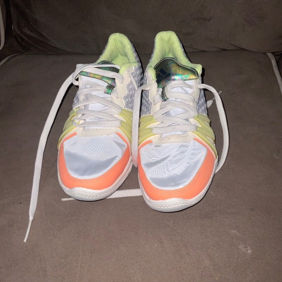 Adidas x StellaSport Neon Sneakers Women’s 8 – Rare Collab - Picture 1 of 8
